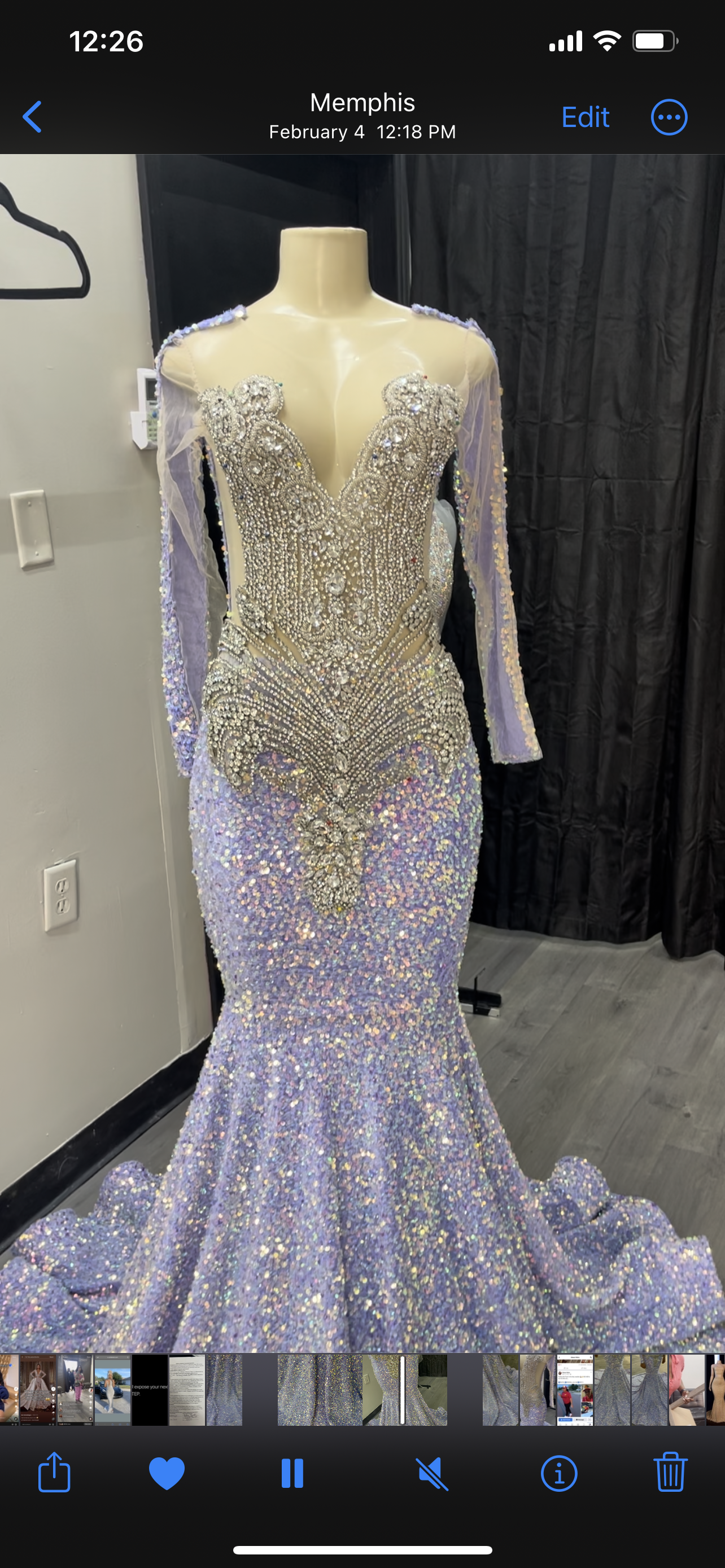 Tiffany Gown